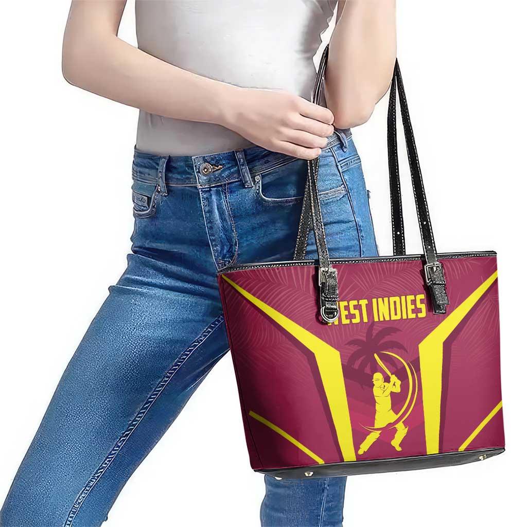 West Indies Cricket Leather Tote Bag Windies Great To Be Back - Wonder Print Shop