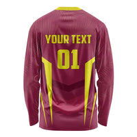 Custom West Indies Cricket Long Sleeve Shirt Windies Great To Be Back - Wonder Print Shop