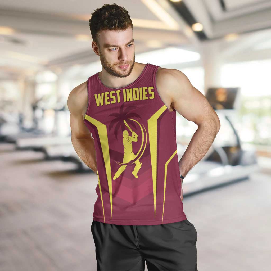 Custom West Indies Cricket Men Tank Top Windies Great To Be Back - Wonder Print Shop