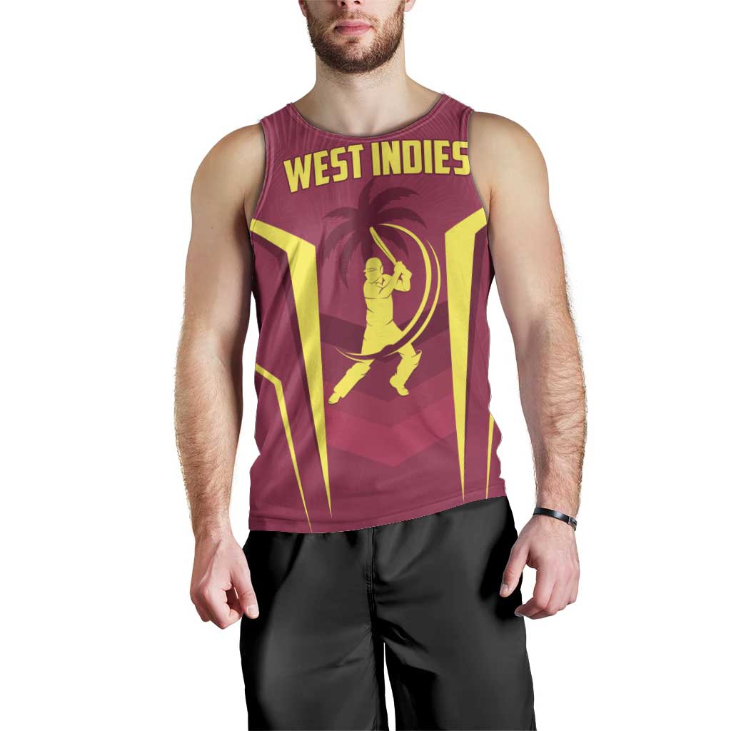 Custom West Indies Cricket Men Tank Top Windies Great To Be Back - Wonder Print Shop