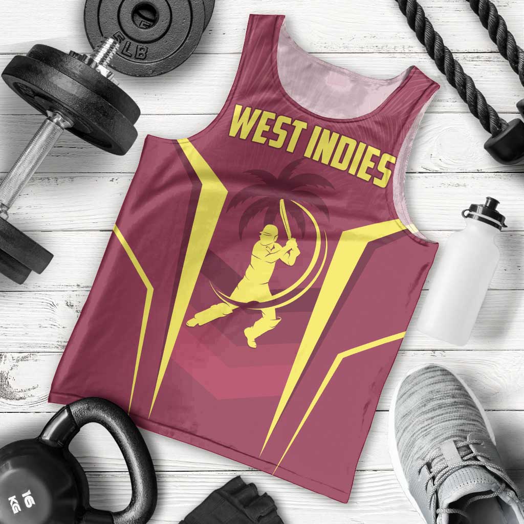 Custom West Indies Cricket Men Tank Top Windies Great To Be Back - Wonder Print Shop