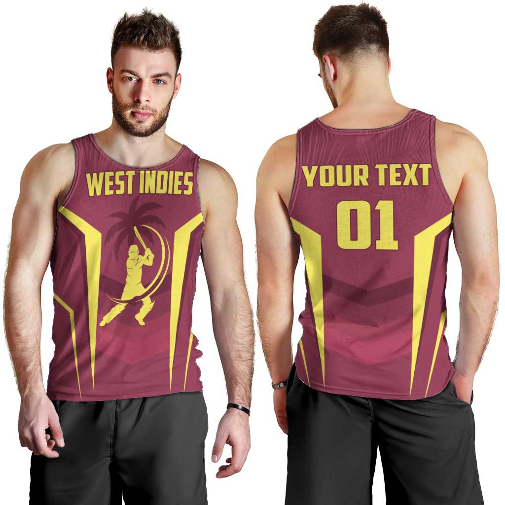 Custom West Indies Cricket Men Tank Top Windies Great To Be Back - Wonder Print Shop