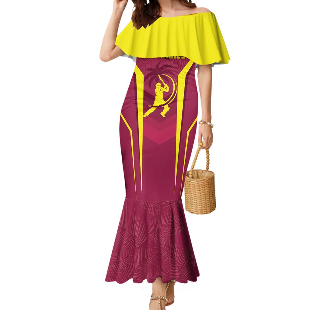 Custom West Indies Cricket Mermaid Dress Windies Great To Be Back - Wonder Print Shop