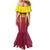 Custom West Indies Cricket Mermaid Dress Windies Great To Be Back - Wonder Print Shop