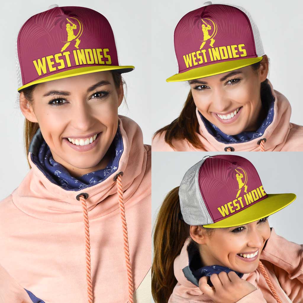 West Indies Cricket Mesh Trucker Cap Windies Great To Be Back - Wonder Print Shop