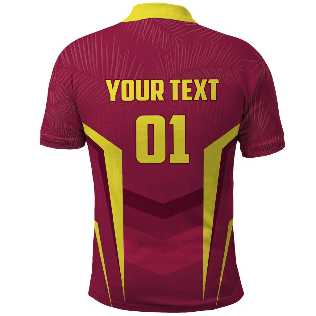 Custom West Indies Cricket Polo Shirt Windies Great To Be Back - Wonder Print Shop