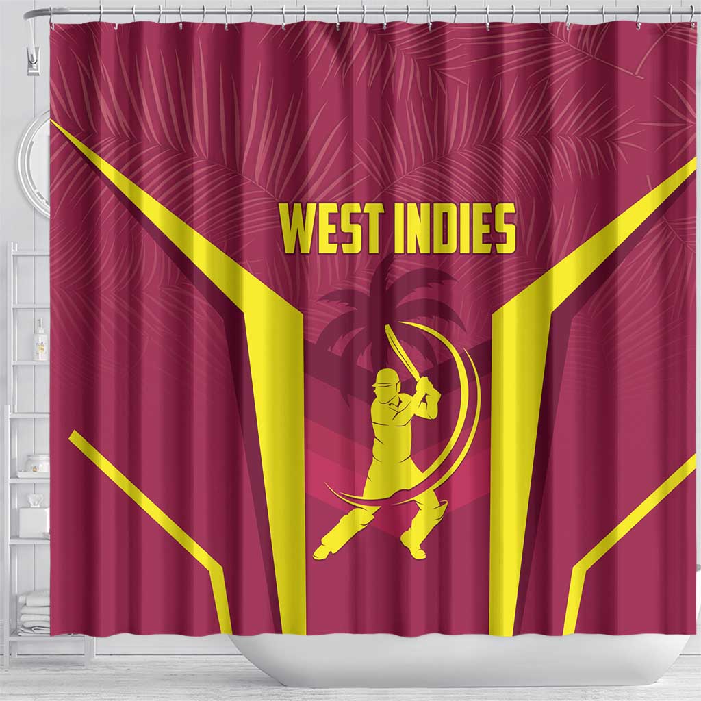 West Indies Cricket Shower Curtain Windies Great To Be Back
