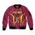 Custom West Indies Cricket Sleeve Zip Bomber Jacket Windies Great To Be Back - Wonder Print Shop