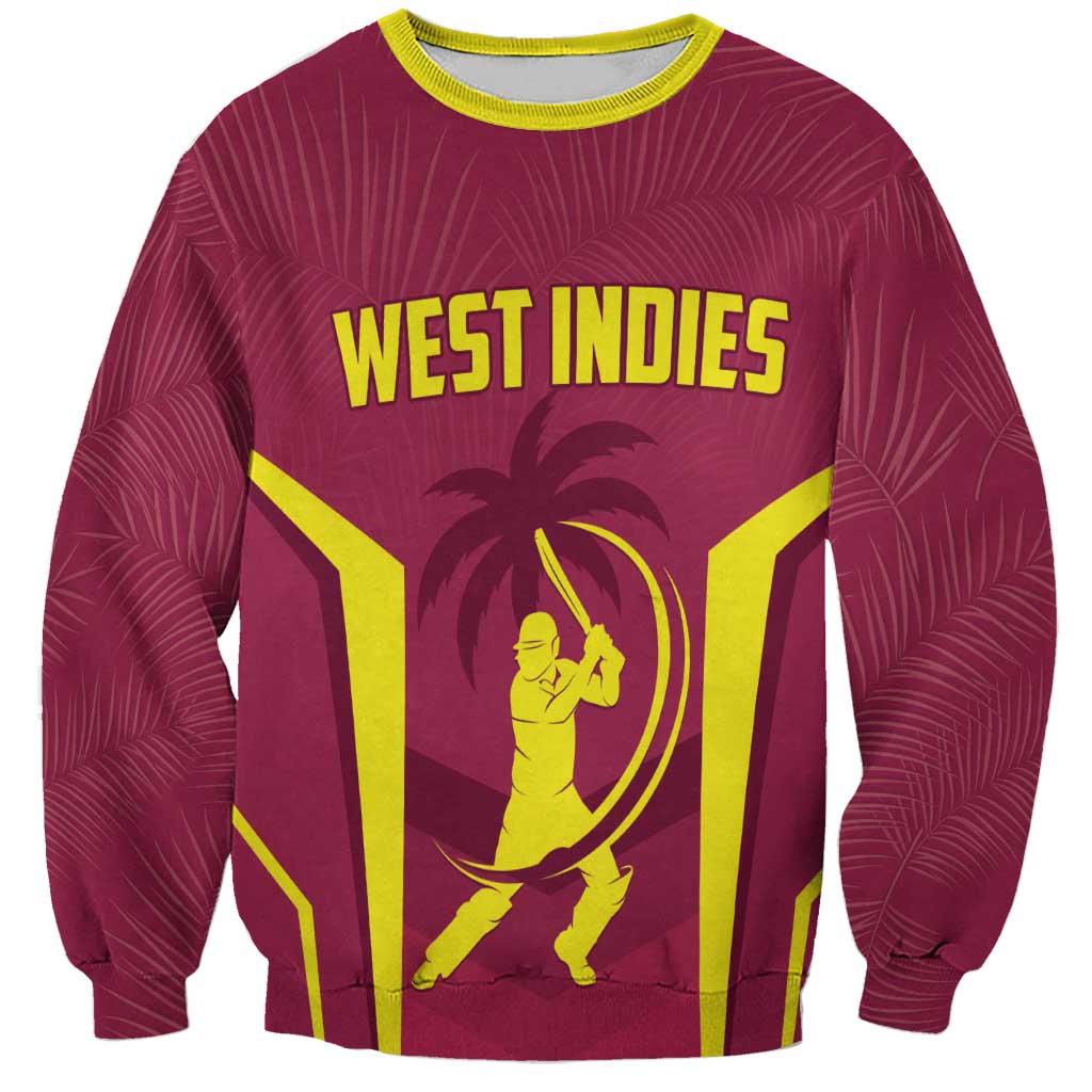 Custom West Indies Cricket Sweatshirt Windies Great To Be Back - Wonder Print Shop