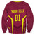 Custom West Indies Cricket Sweatshirt Windies Great To Be Back - Wonder Print Shop