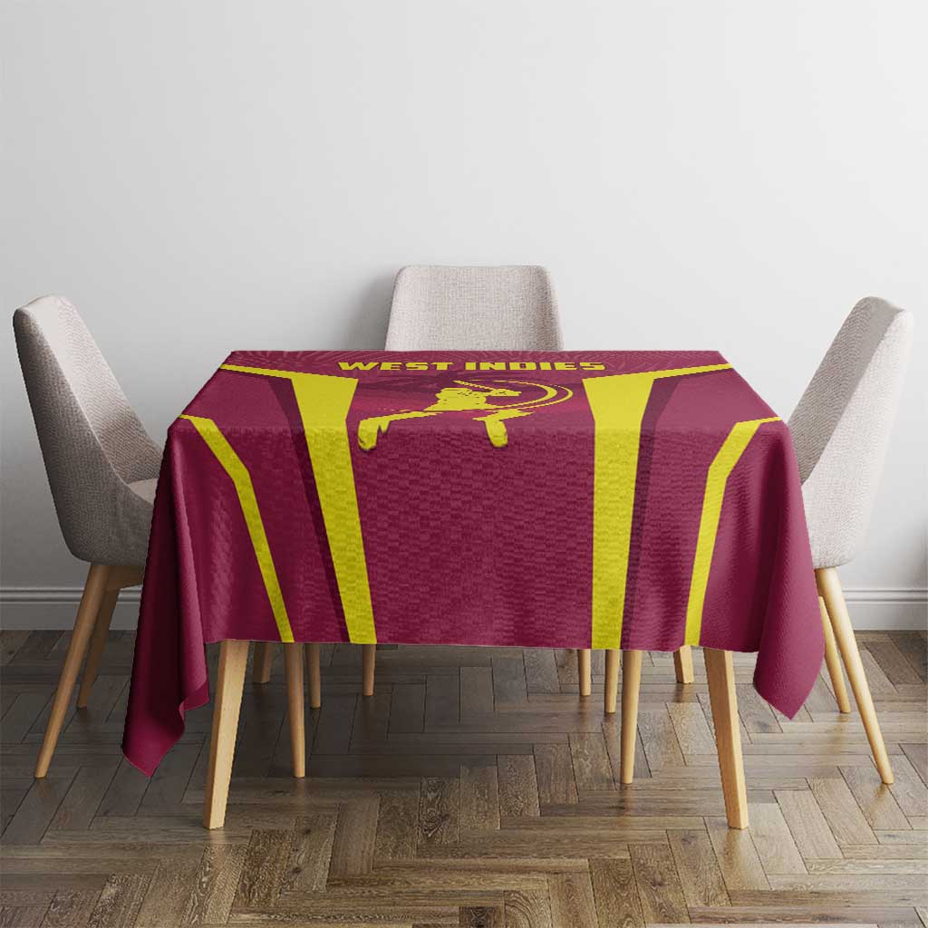 West Indies Cricket Tablecloth Windies Great To Be Back - Wonder Print Shop