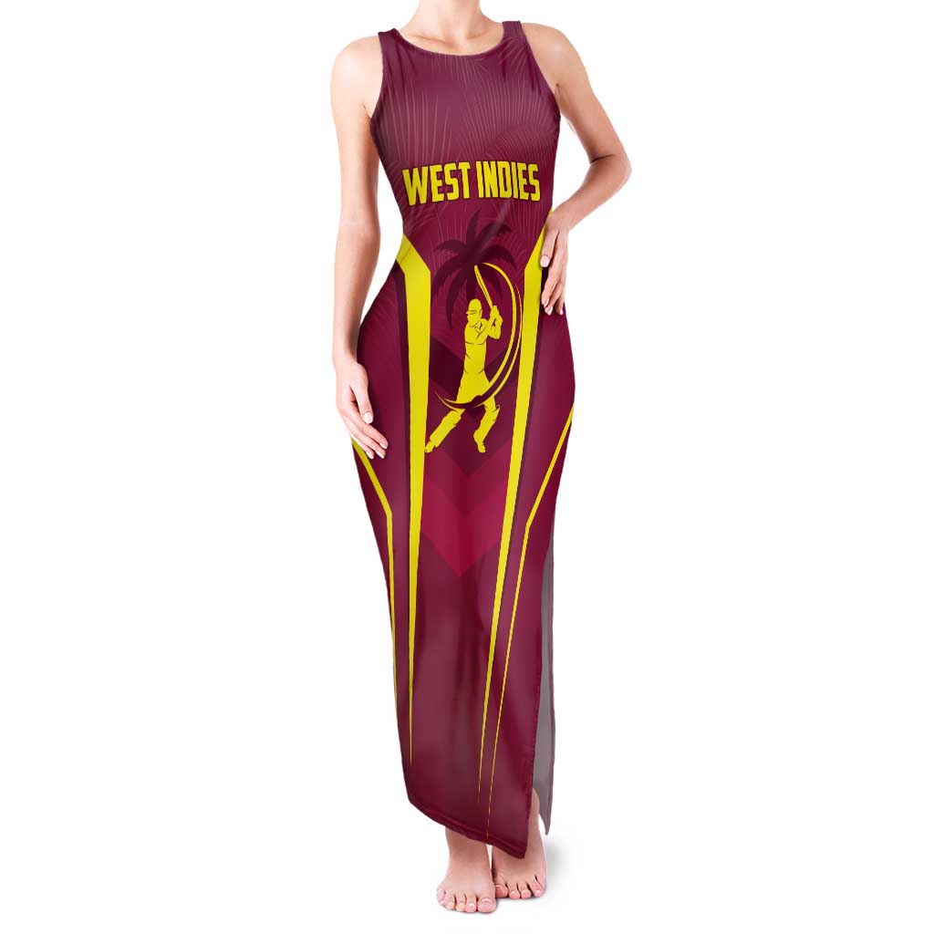 Custom West Indies Cricket Tank Maxi Dress Windies Great To Be Back - Wonder Print Shop