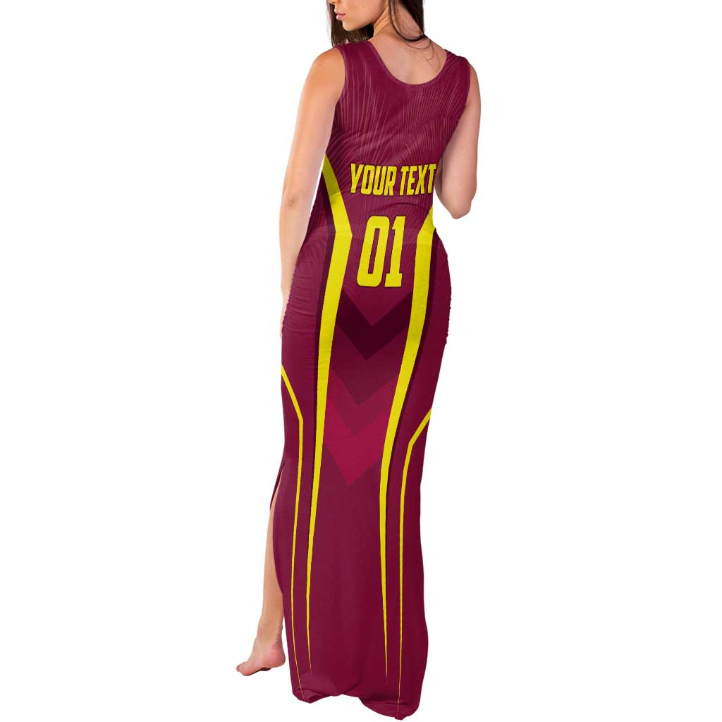 Custom West Indies Cricket Tank Maxi Dress Windies Great To Be Back - Wonder Print Shop