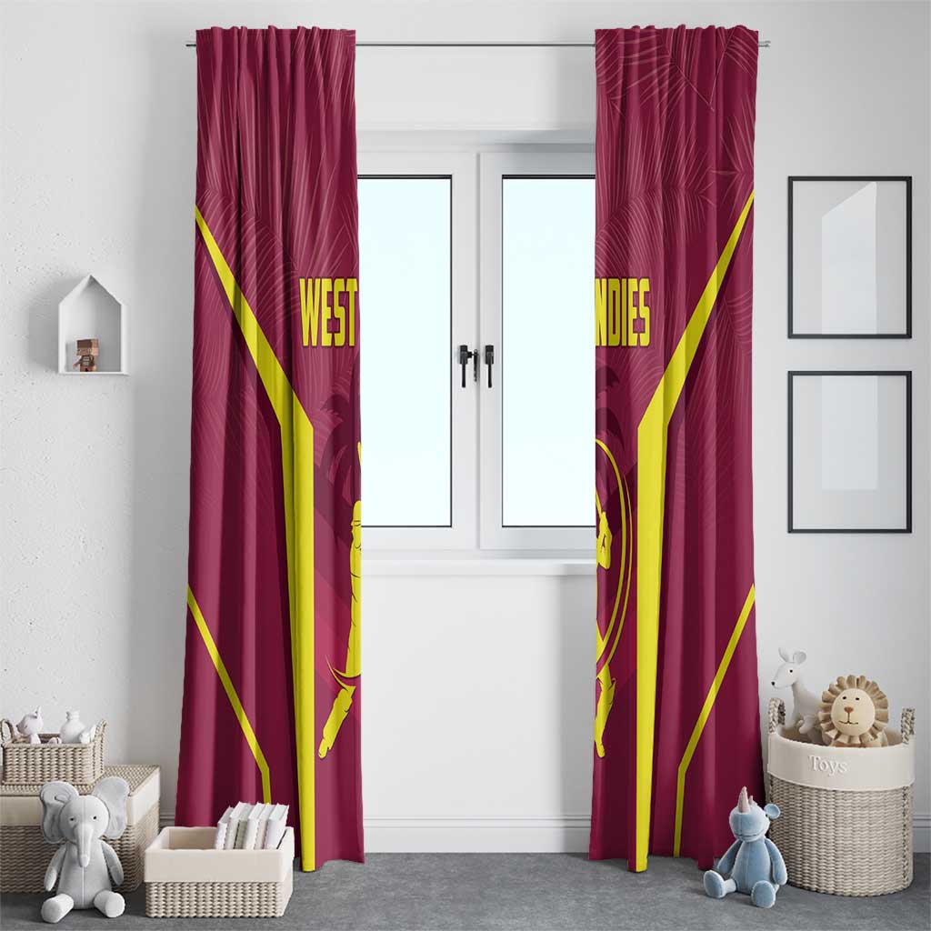 West Indies Cricket Window Curtain Windies Great To Be Back - Wonder Print Shop
