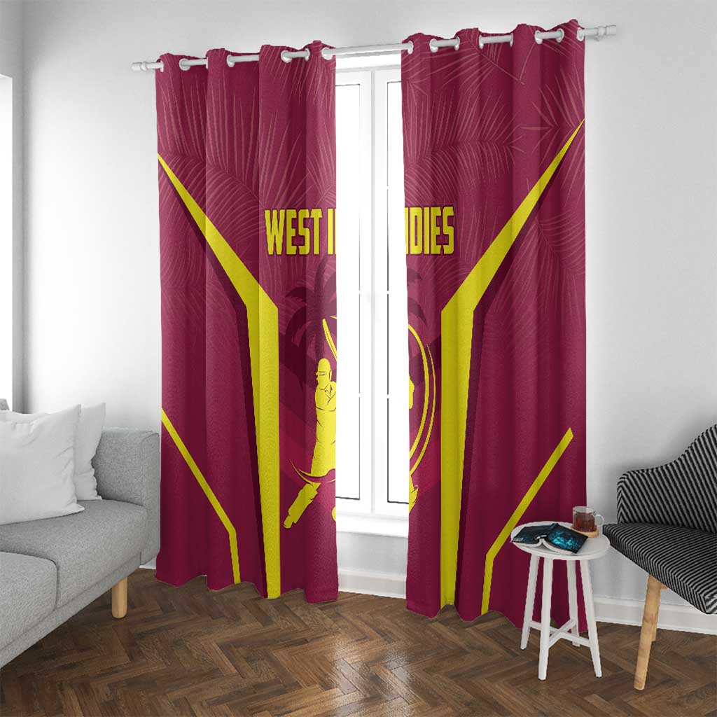 West Indies Cricket Window Curtain Windies Great To Be Back - Wonder Print Shop