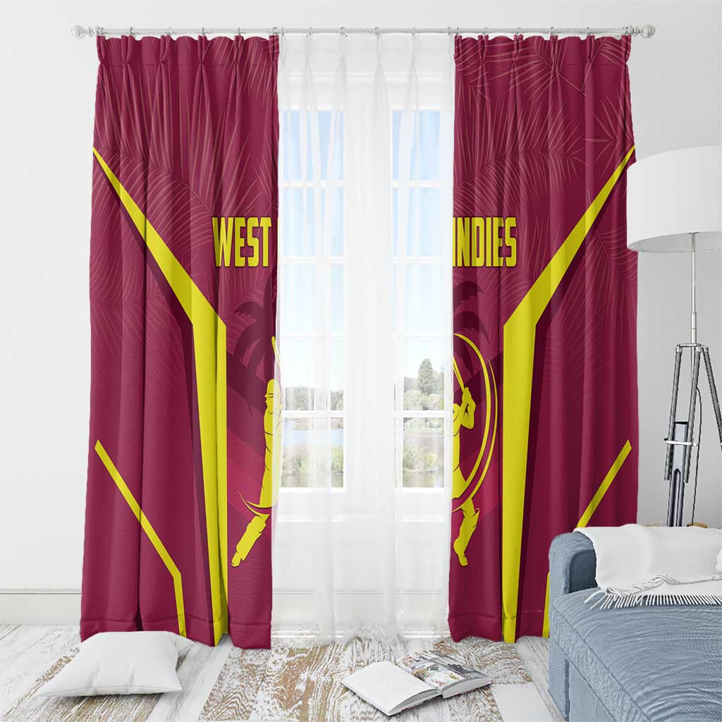 West Indies Cricket Window Curtain Windies Great To Be Back - Wonder Print Shop
