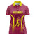 Custom West Indies Cricket Women Polo Shirt Windies Great To Be Back - Wonder Print Shop