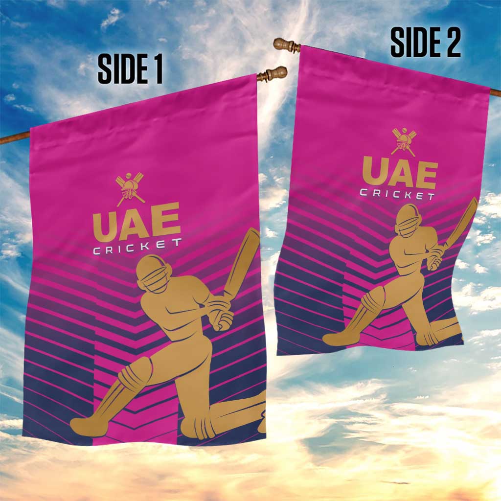 United Arab Emirates Cricket Garden Flag Go Boys Team UAE - Wonder Print Shop