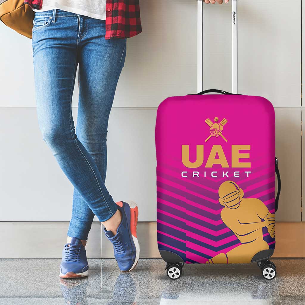 United Arab Emirates Cricket Luggage Cover Go Boys Team UAE - Wonder Print Shop