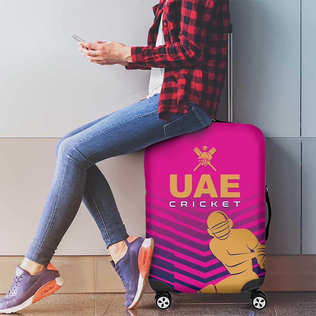 United Arab Emirates Cricket Luggage Cover Go Boys Team UAE - Wonder Print Shop