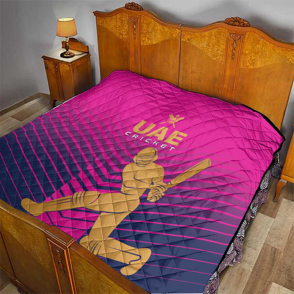United Arab Emirates Cricket Quilt Go Boys Team UAE - Wonder Print Shop