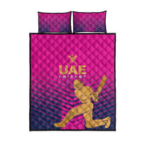 United Arab Emirates Cricket Quilt Bed Set Go Boys Team UAE - Wonder Print Shop