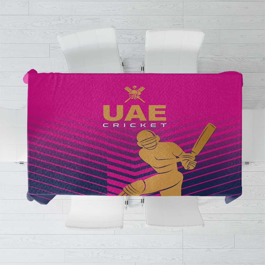United Arab Emirates Cricket Tablecloth Go Boys Team UAE - Wonder Print Shop