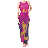 Custom United Arab Emirates Cricket Tank Maxi Dress Go Boys Team UAE - Wonder Print Shop