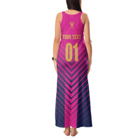 Custom United Arab Emirates Cricket Tank Maxi Dress Go Boys Team UAE - Wonder Print Shop