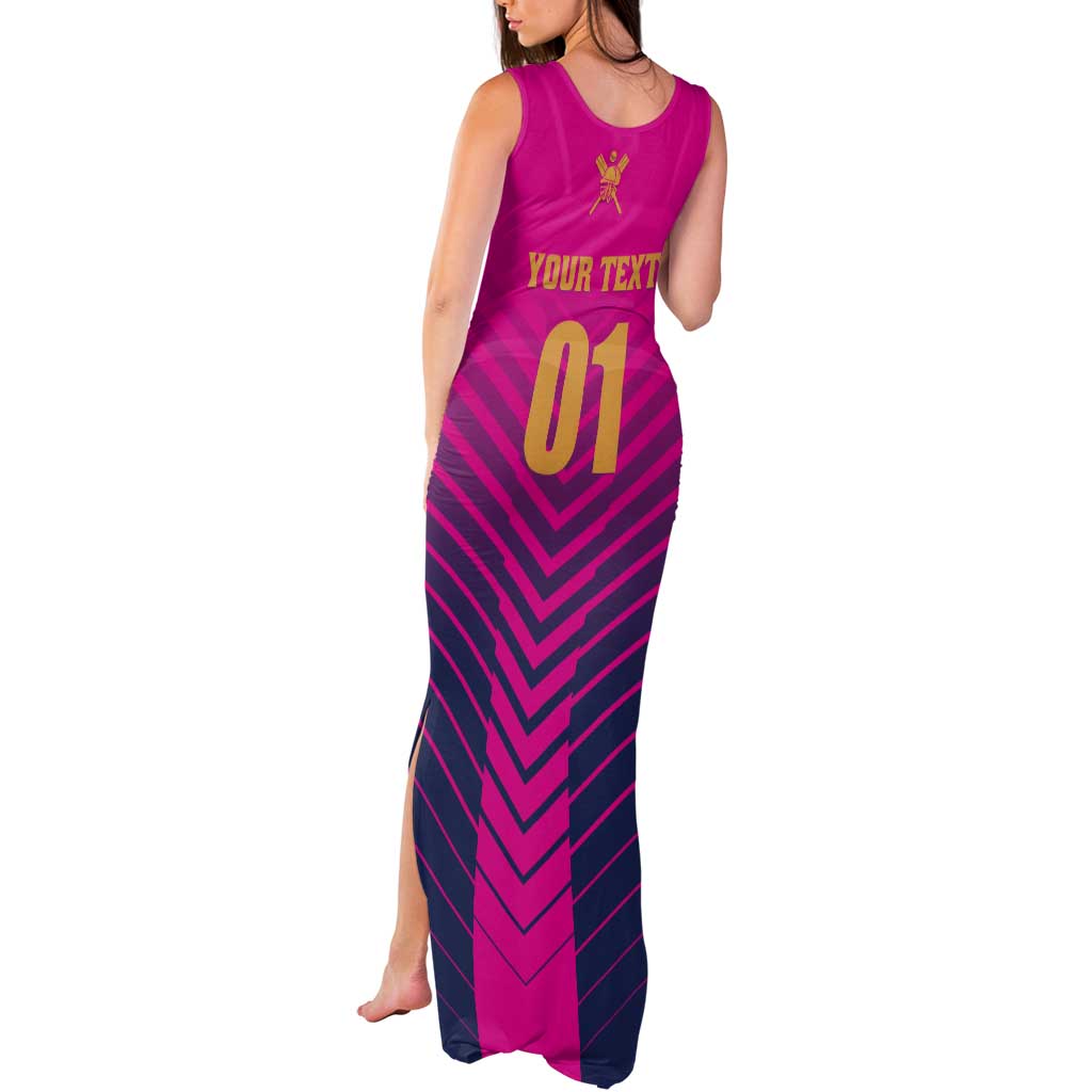 Custom United Arab Emirates Cricket Tank Maxi Dress Go Boys Team UAE - Wonder Print Shop