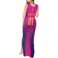 Custom United Arab Emirates Cricket Tank Maxi Dress Go Boys Team UAE - Wonder Print Shop