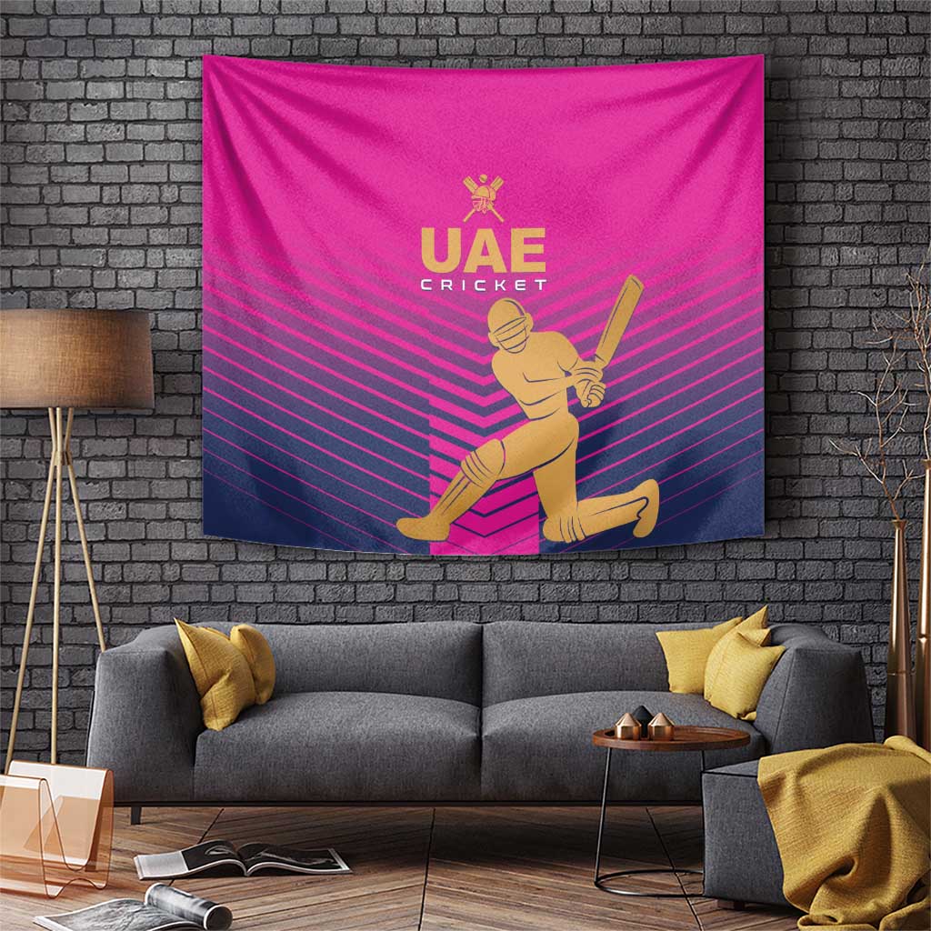United Arab Emirates Cricket Tapestry Go Boys Team UAE - Wonder Print Shop
