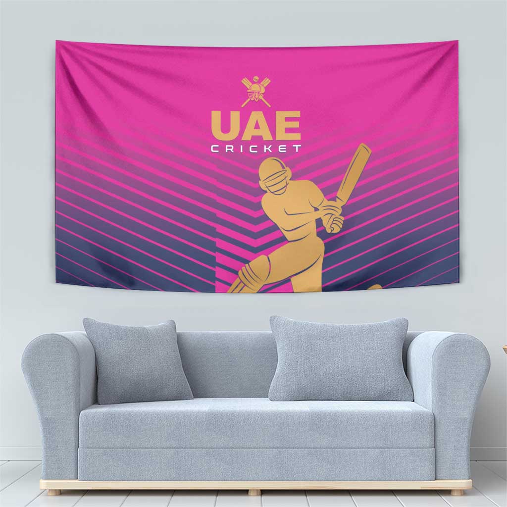 United Arab Emirates Cricket Tapestry Go Boys Team UAE - Wonder Print Shop