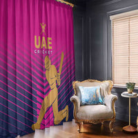United Arab Emirates Cricket Window Curtain Go Boys Team UAE - Wonder Print Shop