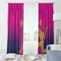 United Arab Emirates Cricket Window Curtain Go Boys Team UAE - Wonder Print Shop