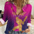 Custom United Arab Emirates Cricket Women Casual Shirt Go Boys Team UAE - Wonder Print Shop