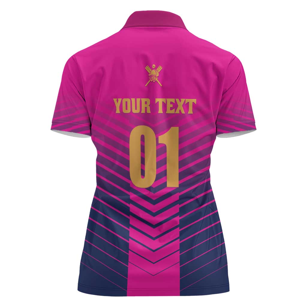 Custom United Arab Emirates Cricket Women Polo Shirt Go Boys Team UAE - Wonder Print Shop