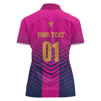 Custom United Arab Emirates Cricket Women Polo Shirt Go Boys Team UAE - Wonder Print Shop