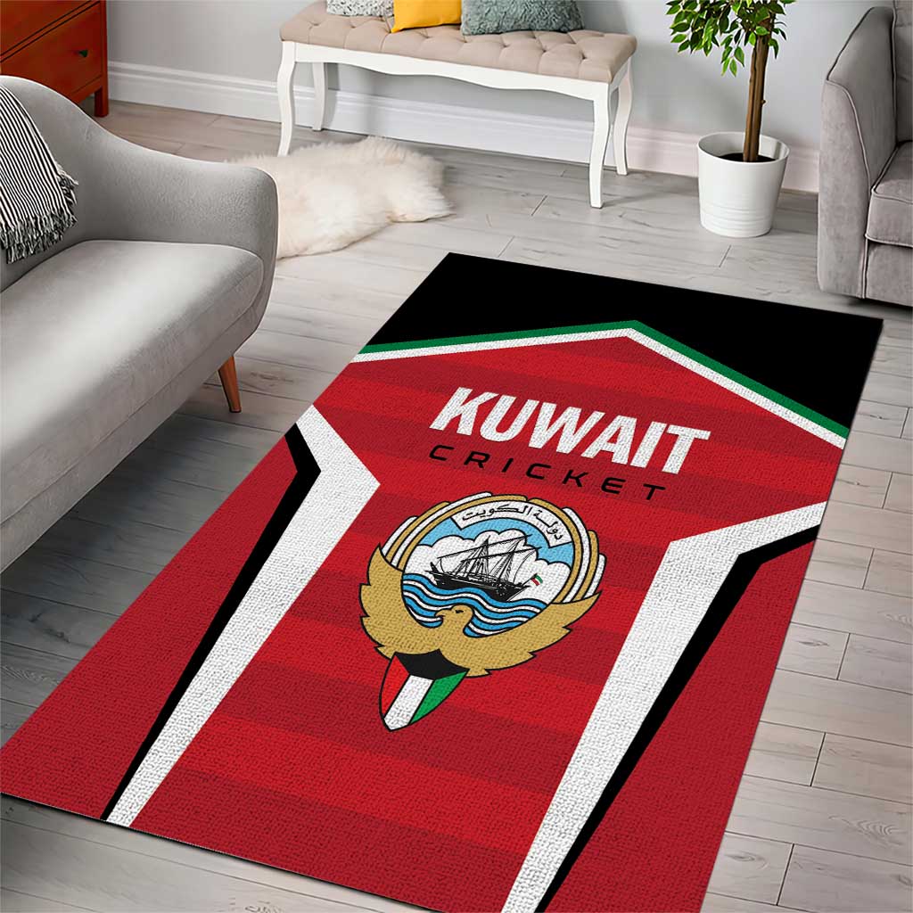 Kuwait Cricket Area Rug Go Champions - Wonder Print Shop