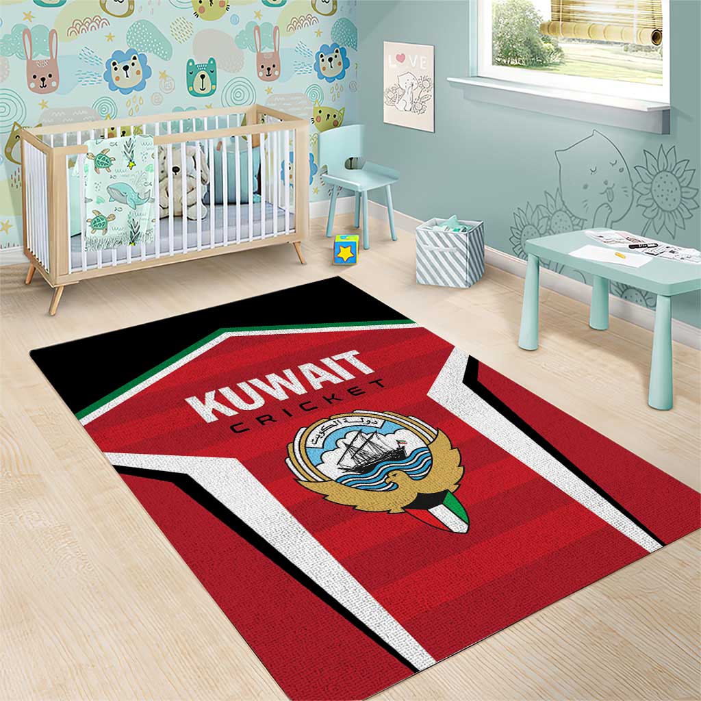 Kuwait Cricket Area Rug Go Champions - Wonder Print Shop