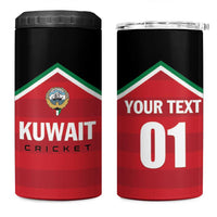 Custom Kuwait Cricket 4 in 1 Can Cooler Tumbler Go Champions - Wonder Print Shop