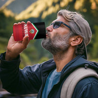 Custom Kuwait Cricket 4 in 1 Can Cooler Tumbler Go Champions - Wonder Print Shop