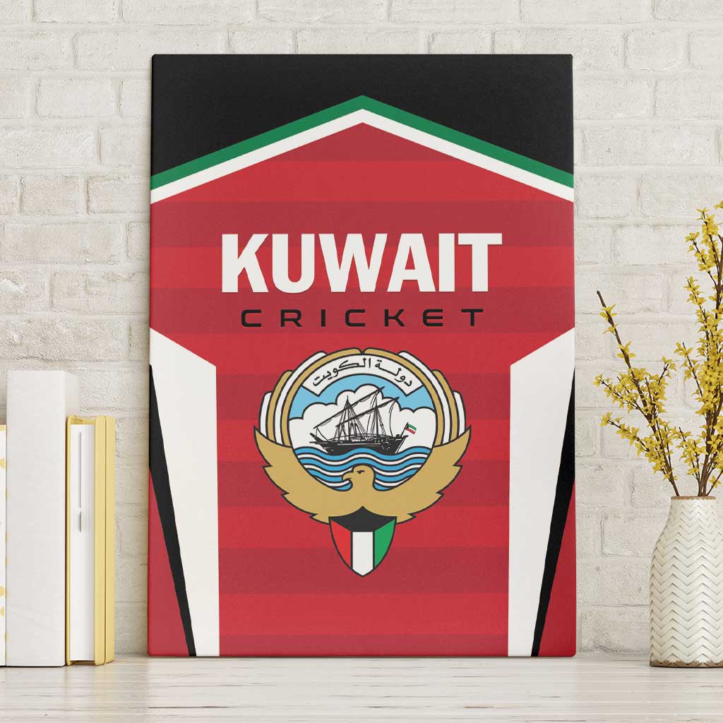 Kuwait Cricket Canvas Wall Art Go Champions - Wonder Print Shop
