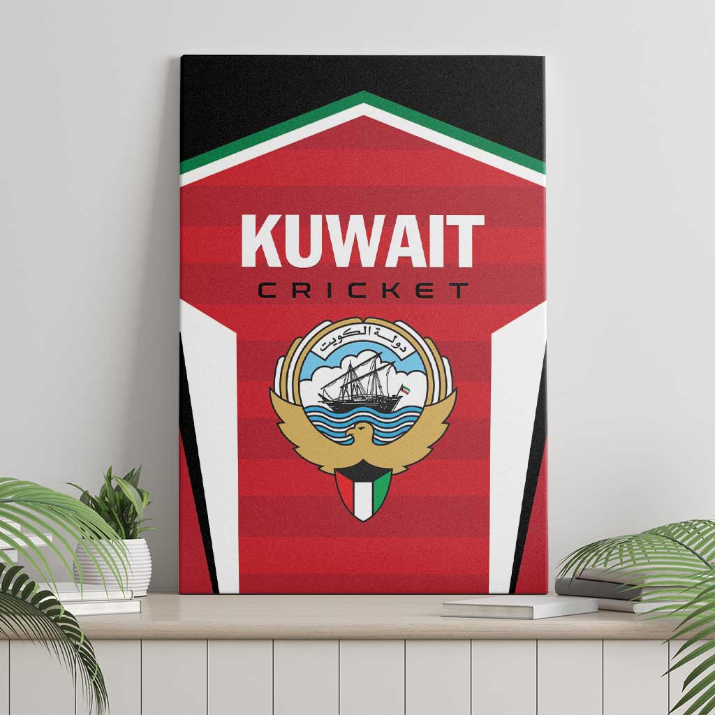Kuwait Cricket Canvas Wall Art Go Champions - Wonder Print Shop