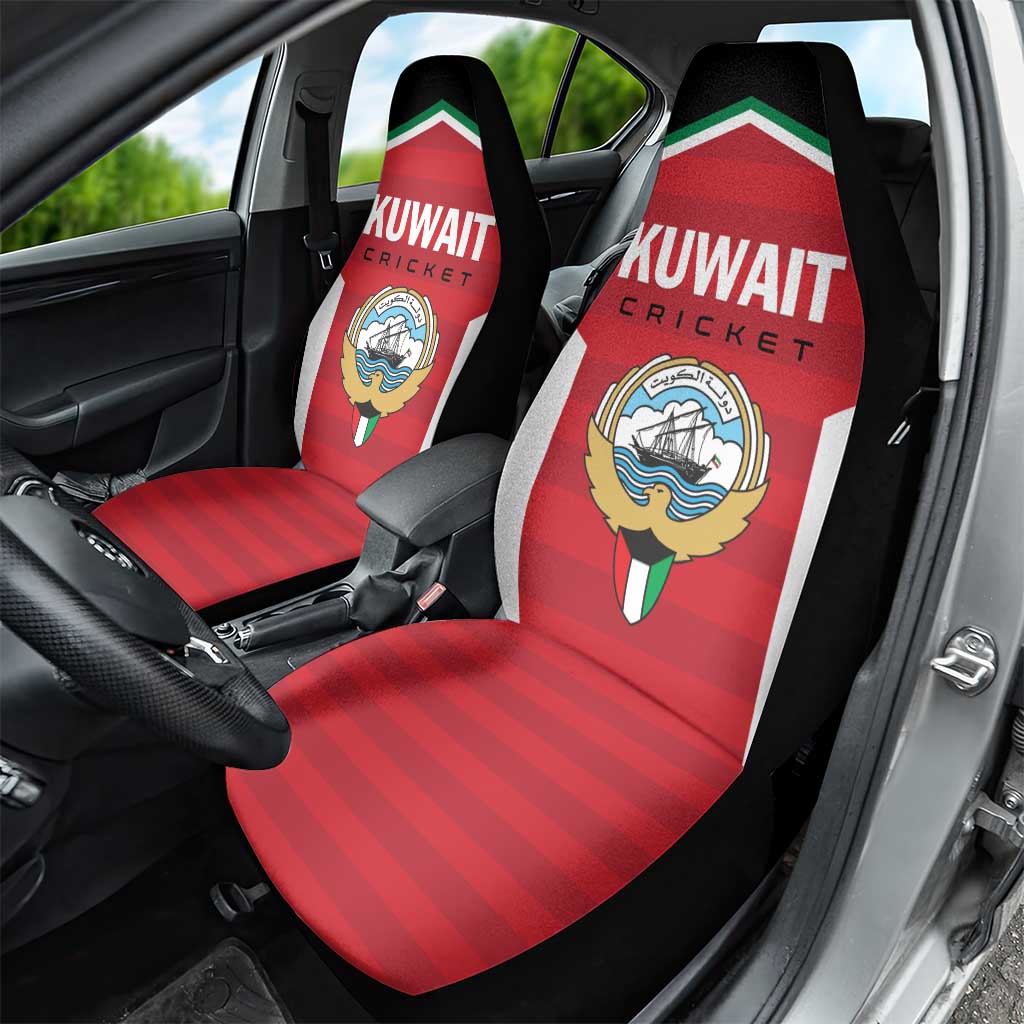 Kuwait Cricket Car Seat Cover Go Champions - Wonder Print Shop