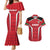 Custom Kuwait Cricket Couples Matching Mermaid Dress and Hawaiian Shirt Go Champions - Wonder Print Shop