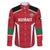 Custom Kuwait Cricket Family Matching Long Sleeve Bodycon Dress and Hawaiian Shirt Go Champions - Wonder Print Shop