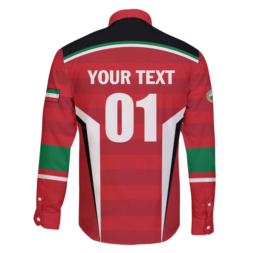 Custom Kuwait Cricket Family Matching Long Sleeve Bodycon Dress and Hawaiian Shirt Go Champions - Wonder Print Shop