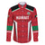 Custom Kuwait Cricket Family Matching Puletasi and Hawaiian Shirt Go Champions - Wonder Print Shop