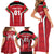 Custom Kuwait Cricket Family Matching Short Sleeve Bodycon Dress and Hawaiian Shirt Go Champions - Wonder Print Shop